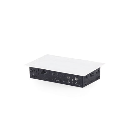 طبق سيراميك مستطيل أسود - صغير