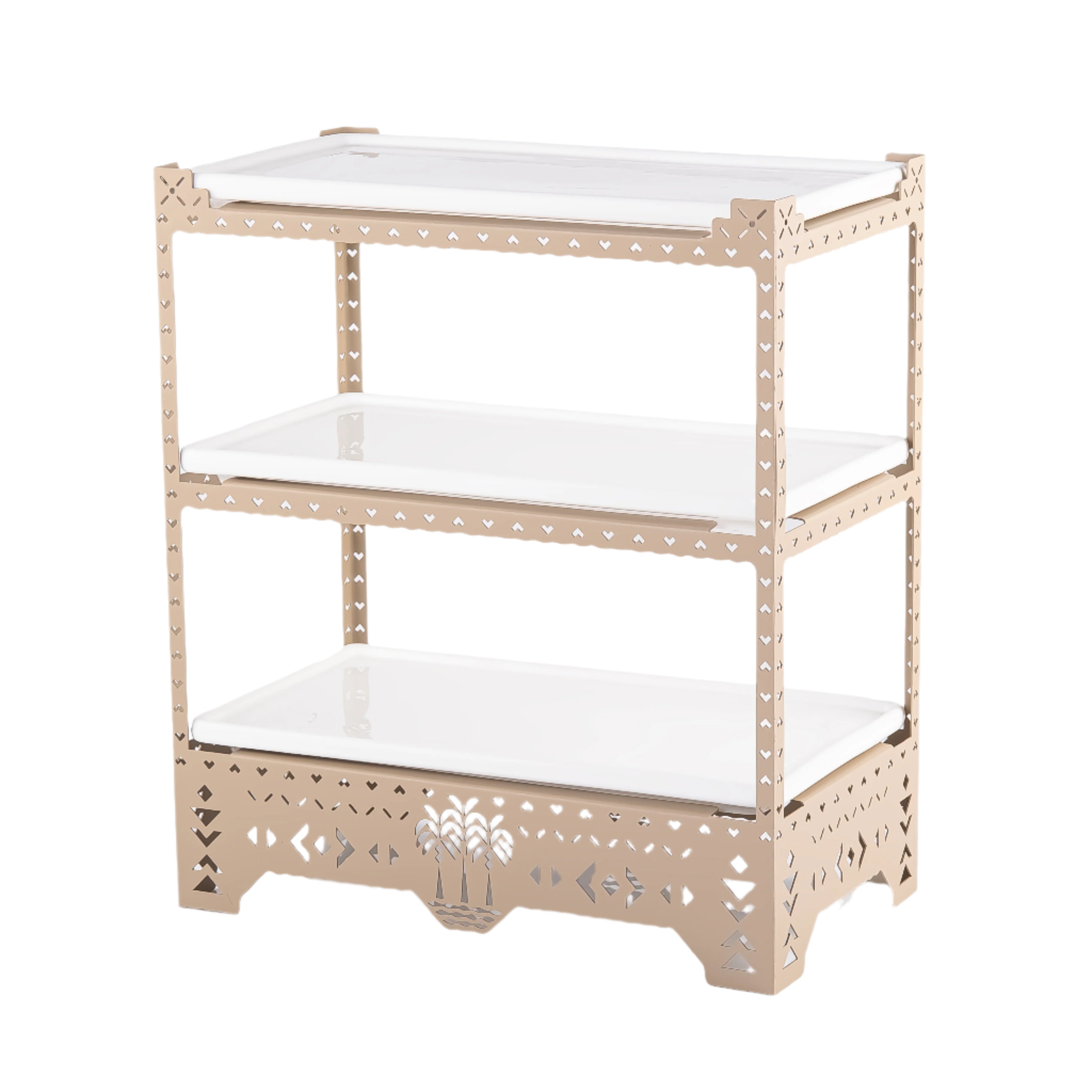 ستاند سيراميك ثلاثي الطوابق