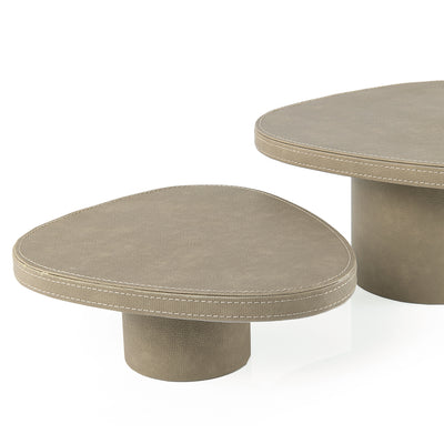 طقم 2 ستاند جلد بني مع بوكس هدايا