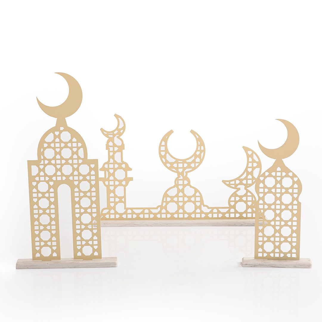 Set of 3 Islamic decorative stand