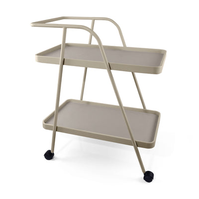 Leather trolley - Light Brown