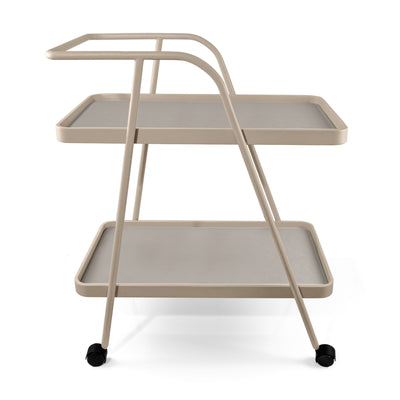 Leather trolley - Light Brown