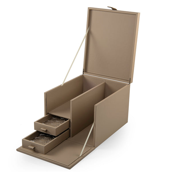 Coffee Machine Box - Dark Beige