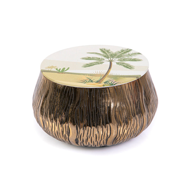 Metal bowl with printed cover - CASCADES