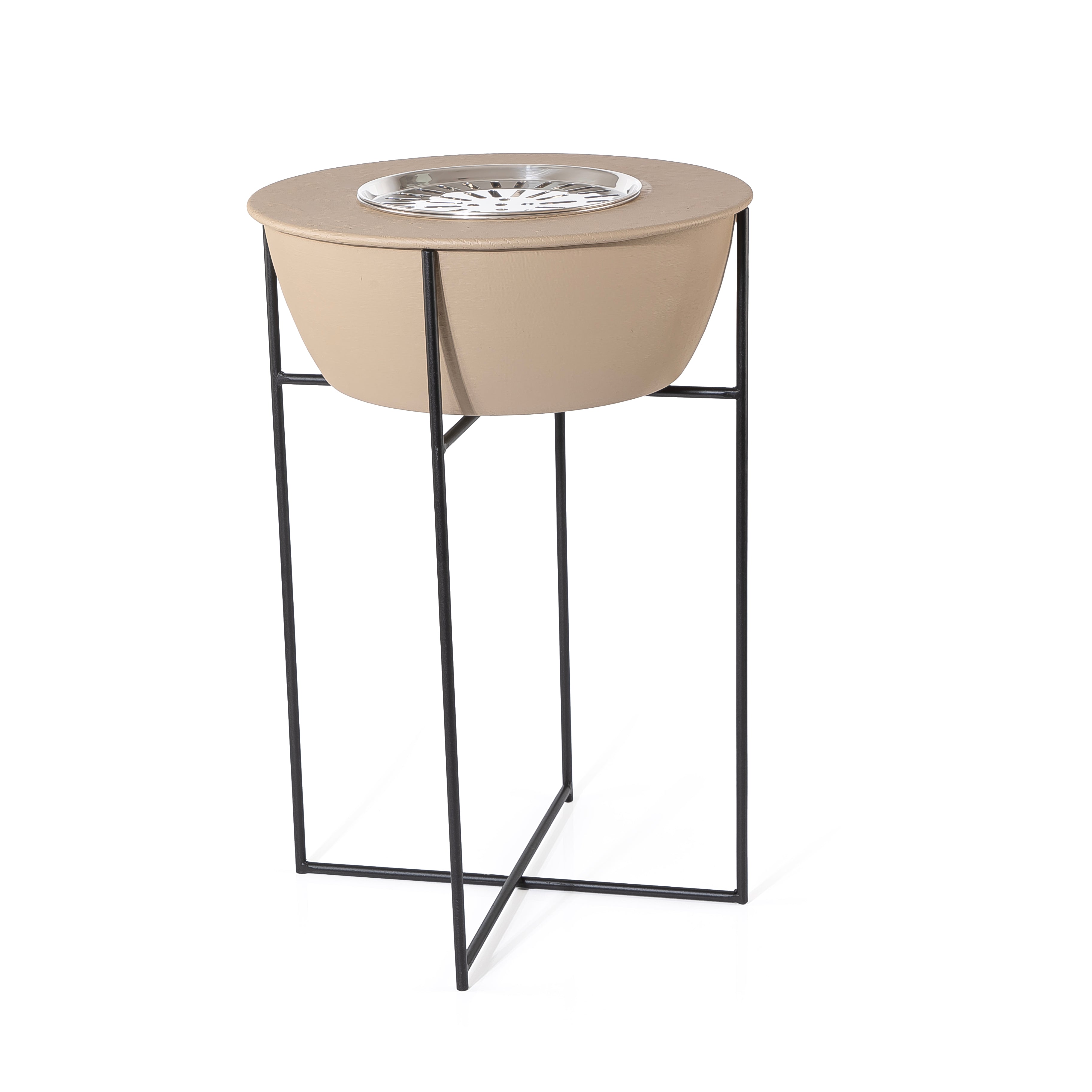 Metal Dua with stand - dusty color