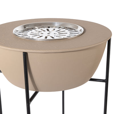 Metal Dua with stand - dusty color