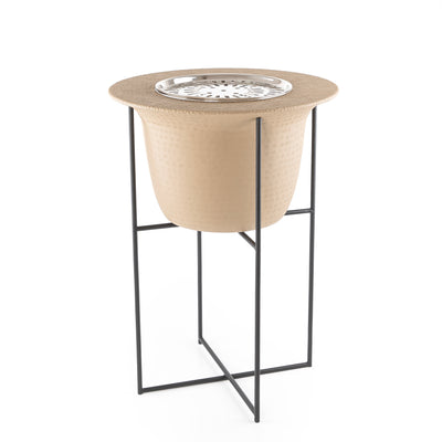 Metal Dua with stand - dusty color