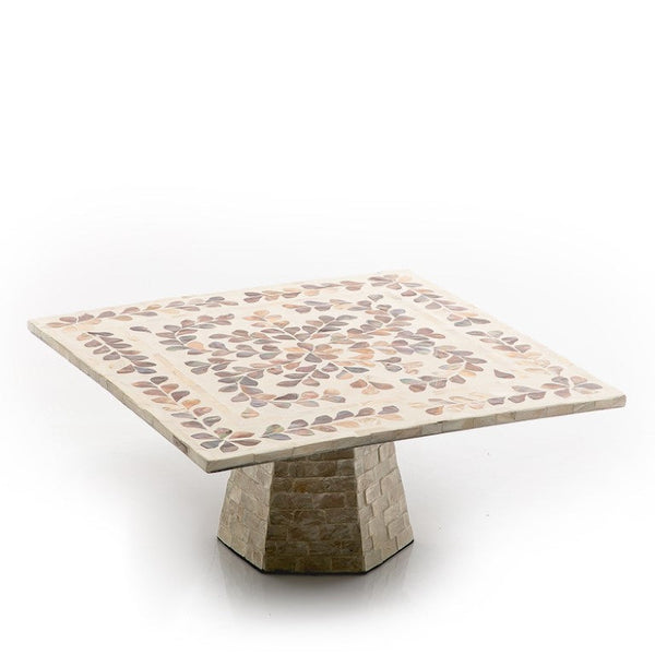 Beige Square Vitnami Mop Stand With Base