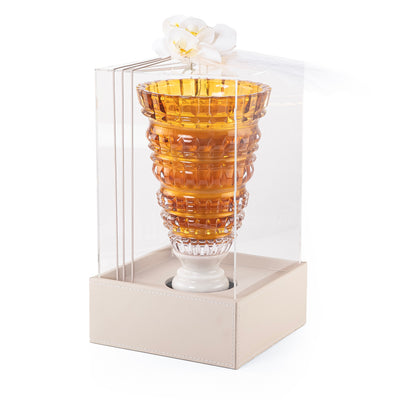 Gris scented candle with acrylic gift box