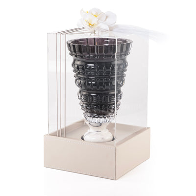 Gris scented candle with acrylic gift box