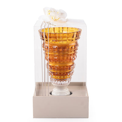 Gris scented candle with acrylic gift box