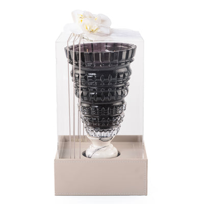 Gris scented candle with acrylic gift box