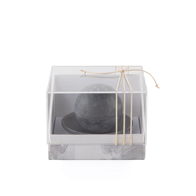 Resin mabkhar with aclyric gift box