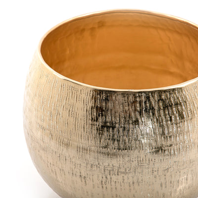 Gold Metal Pot