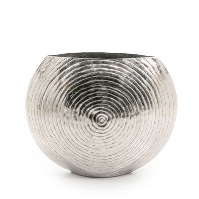 Silver Metal Vase