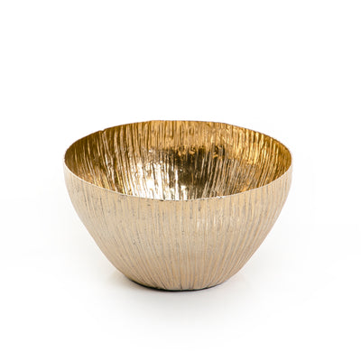 Gold Round Bowl