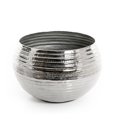 Silver Metal Pot