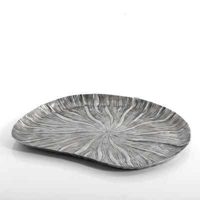 Silver holographic metal plate