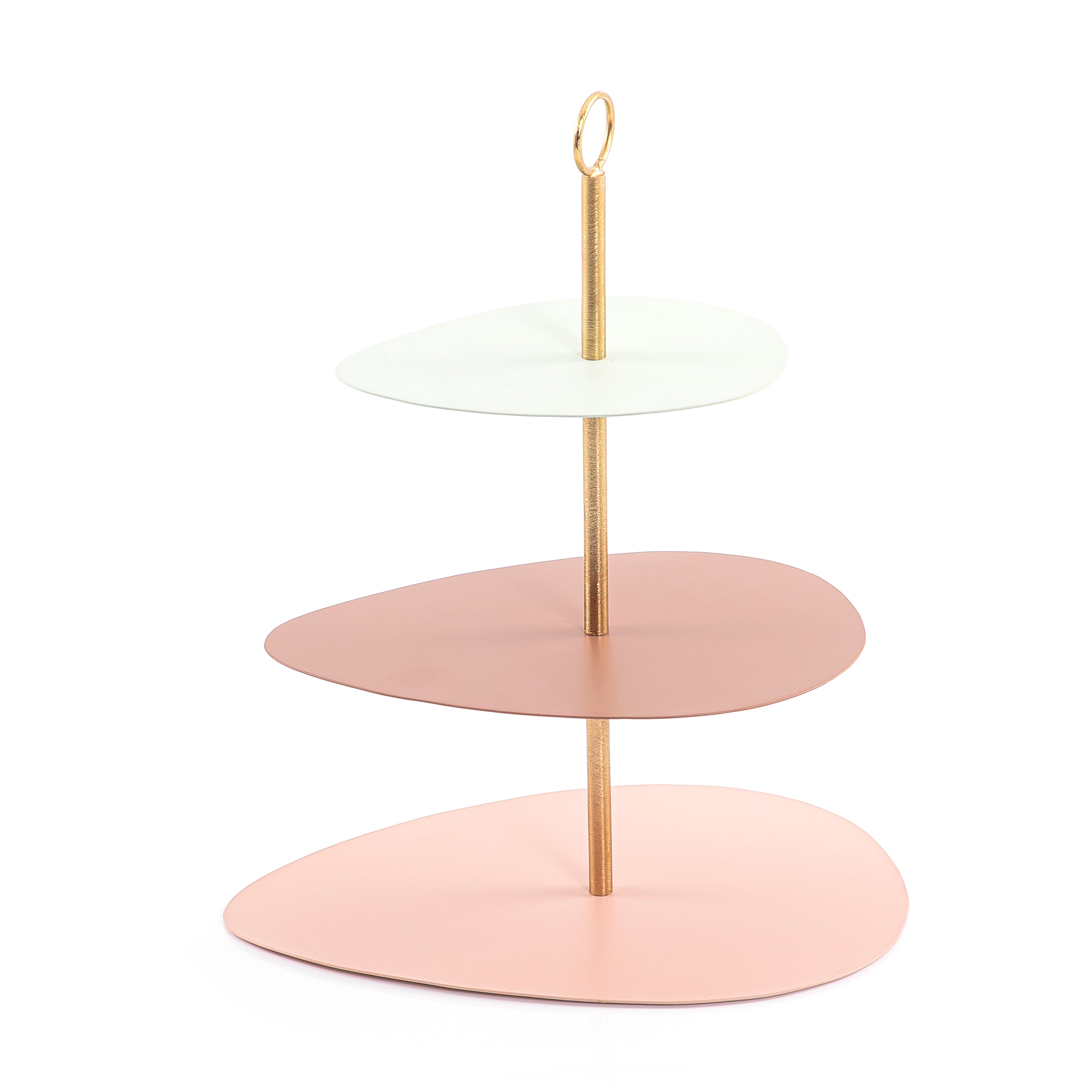 3-layer metal fruit stand