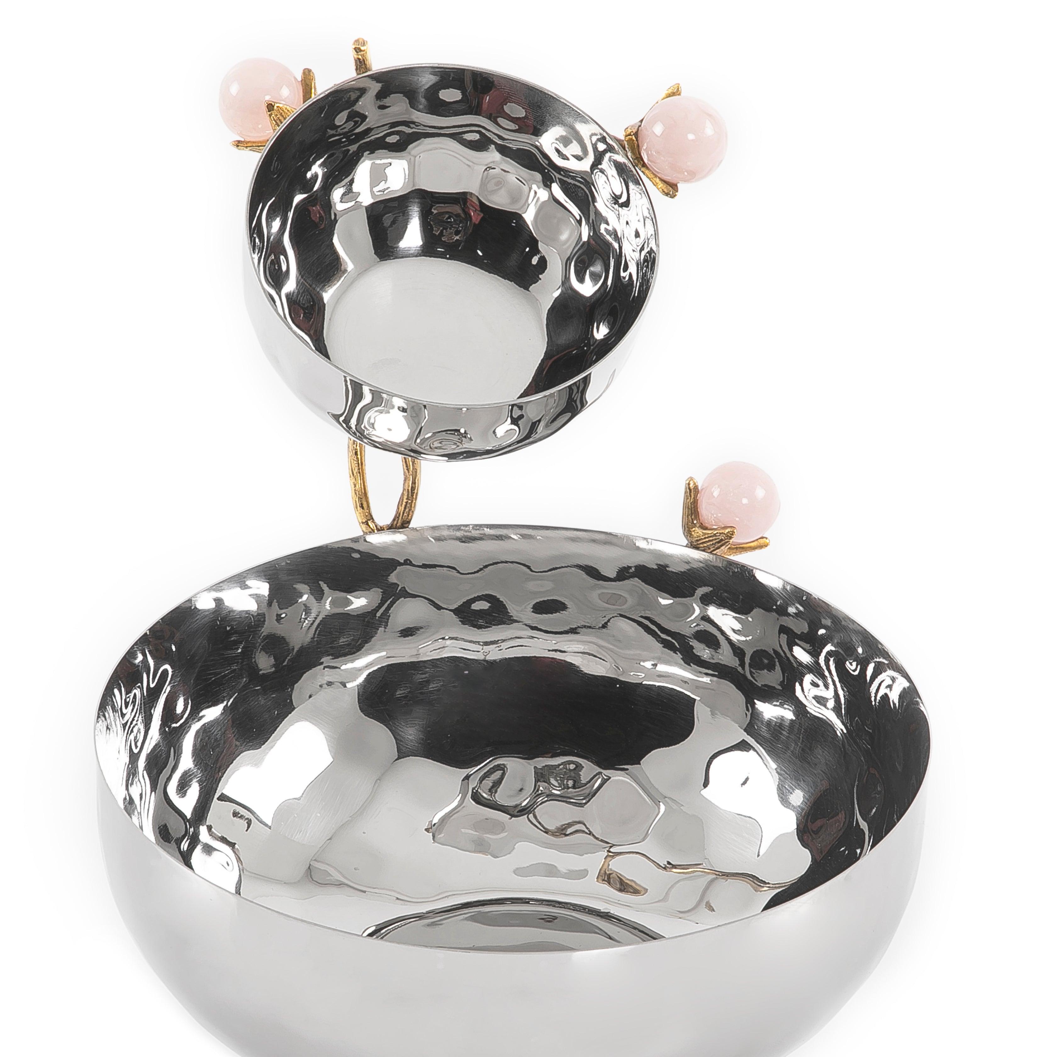 Metal nuts bowl - CASCADES