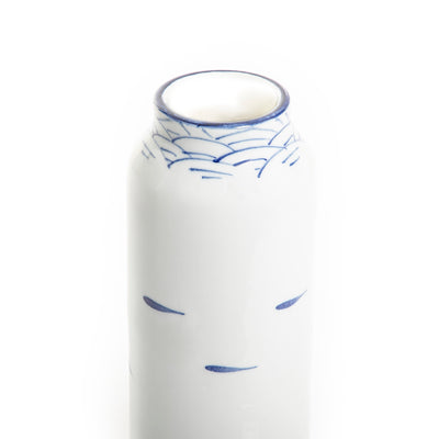 Blue And White Ceramic Vase (China Blue)