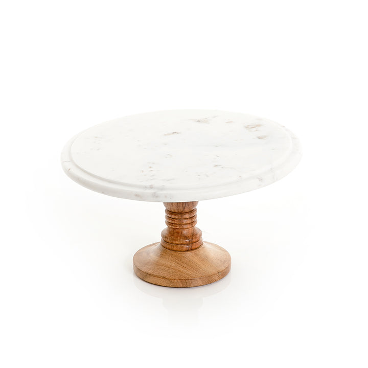 Set of Marble stand and marble stand with cover
