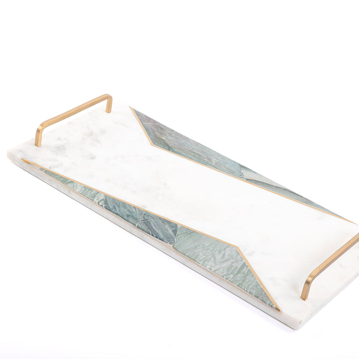 Marble tray with gift box