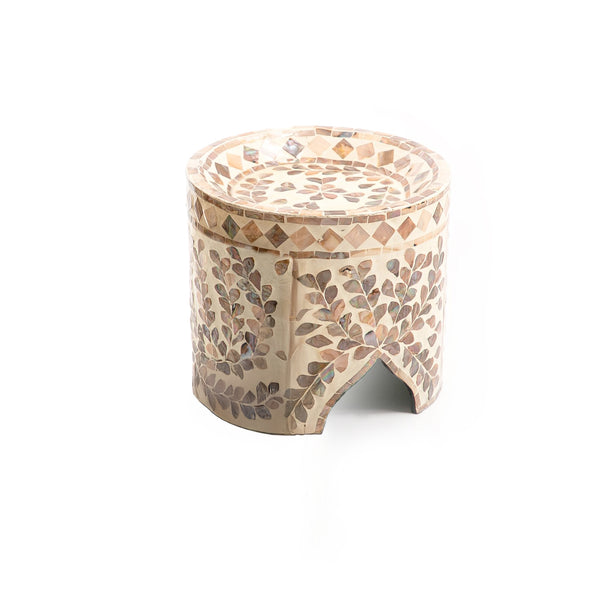 ستاند اسطواني صدف- لون بيج 