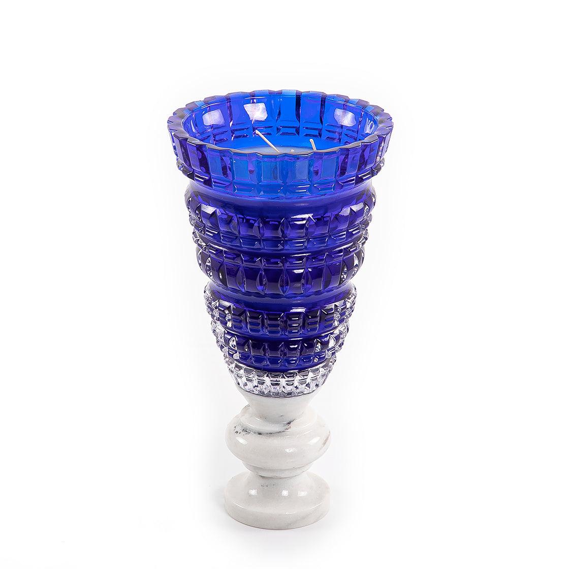 Blue Scented Candle - CASCADES