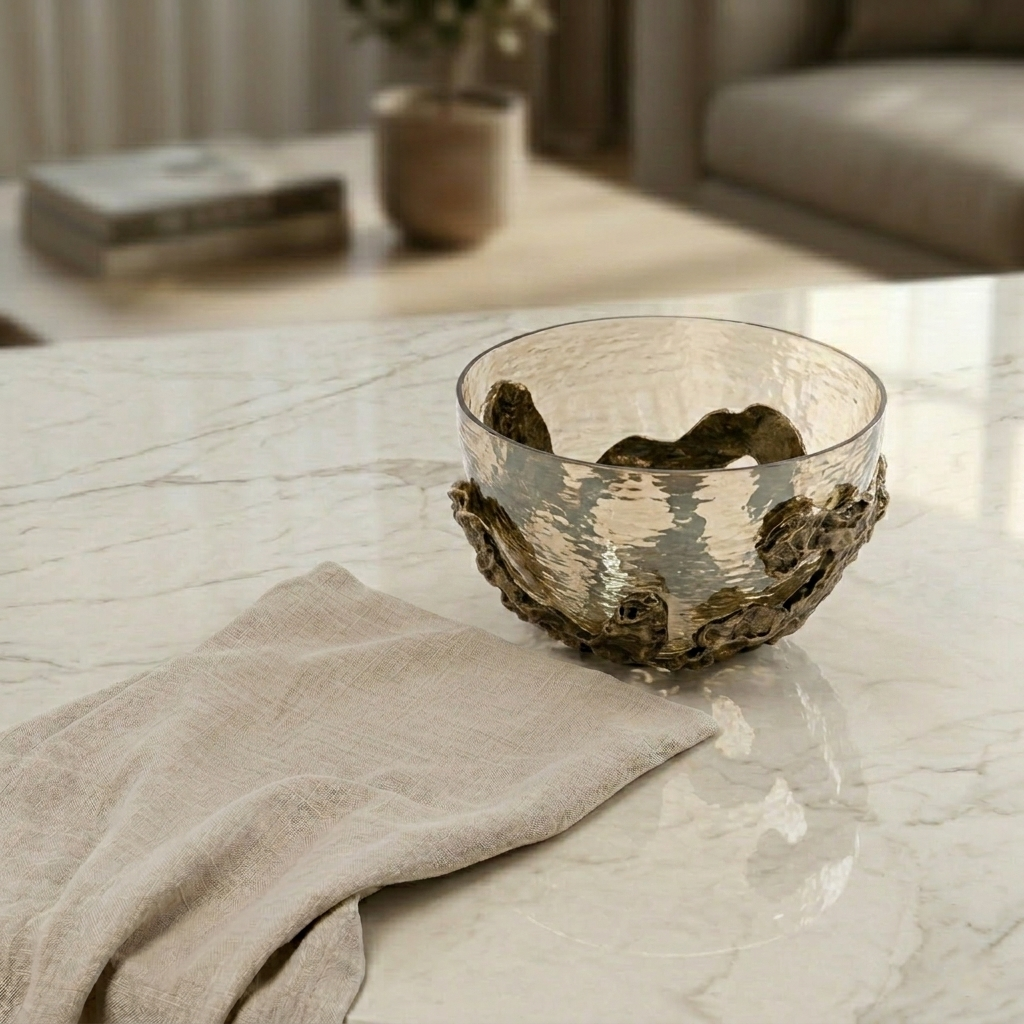 وعاء زجاج