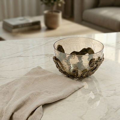 وعاء زجاج