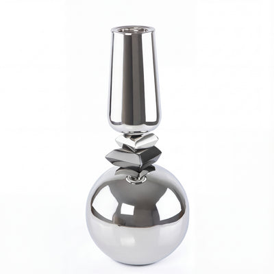 مبخر من الستانلس ستيل اللامع – فضي