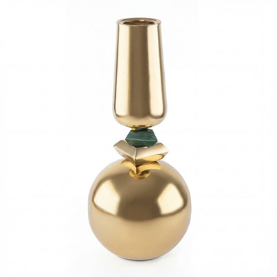 مبخر من الستانلس ستيل اللامع – ذهبي