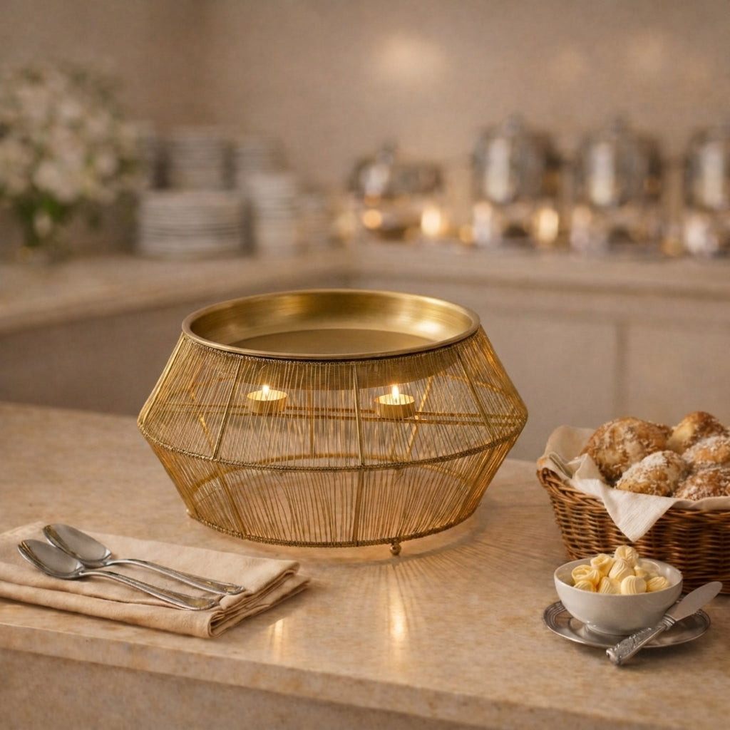 Metal stand heater