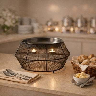 Metal stand heater