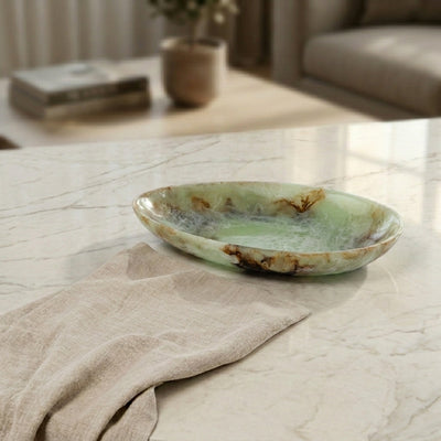 طبق تقديم صغير من الراتينج – أخضر