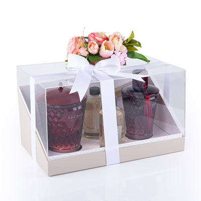 طقم هدية لا سيرفا - Glee مزين بورد صناعي أنيق 