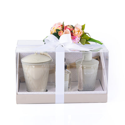 طقم هدية لا سيرفا - سيرين مزين بورد صناعي أنيق 