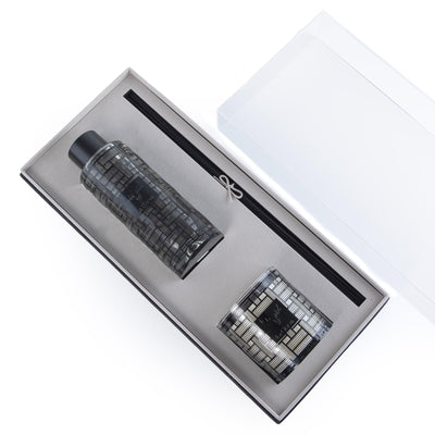 Fig & Magnolia Set of Candle & Diffuser-BEIGE from la cierva With acrylic box