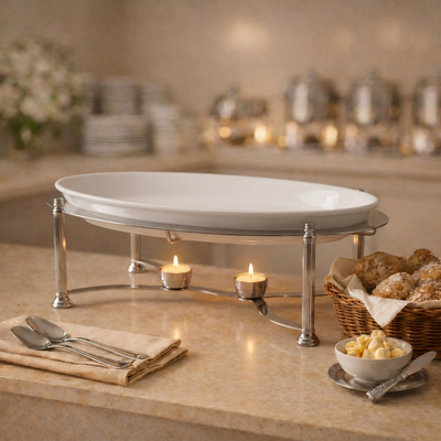 Stainless steel oval Chafing stand