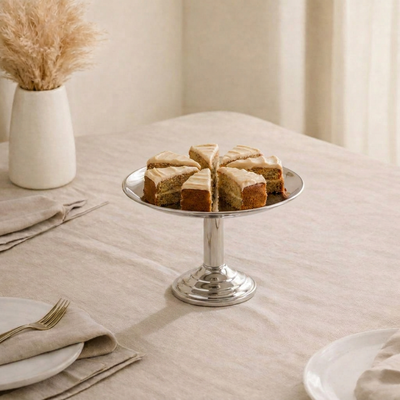 Stainless Steel Cake Stand - Medium