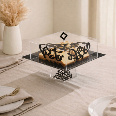 استاند معدن مع غطاء أكريليك