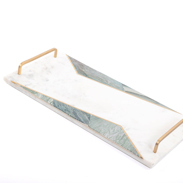 Marble tray with gift box - CASCADES