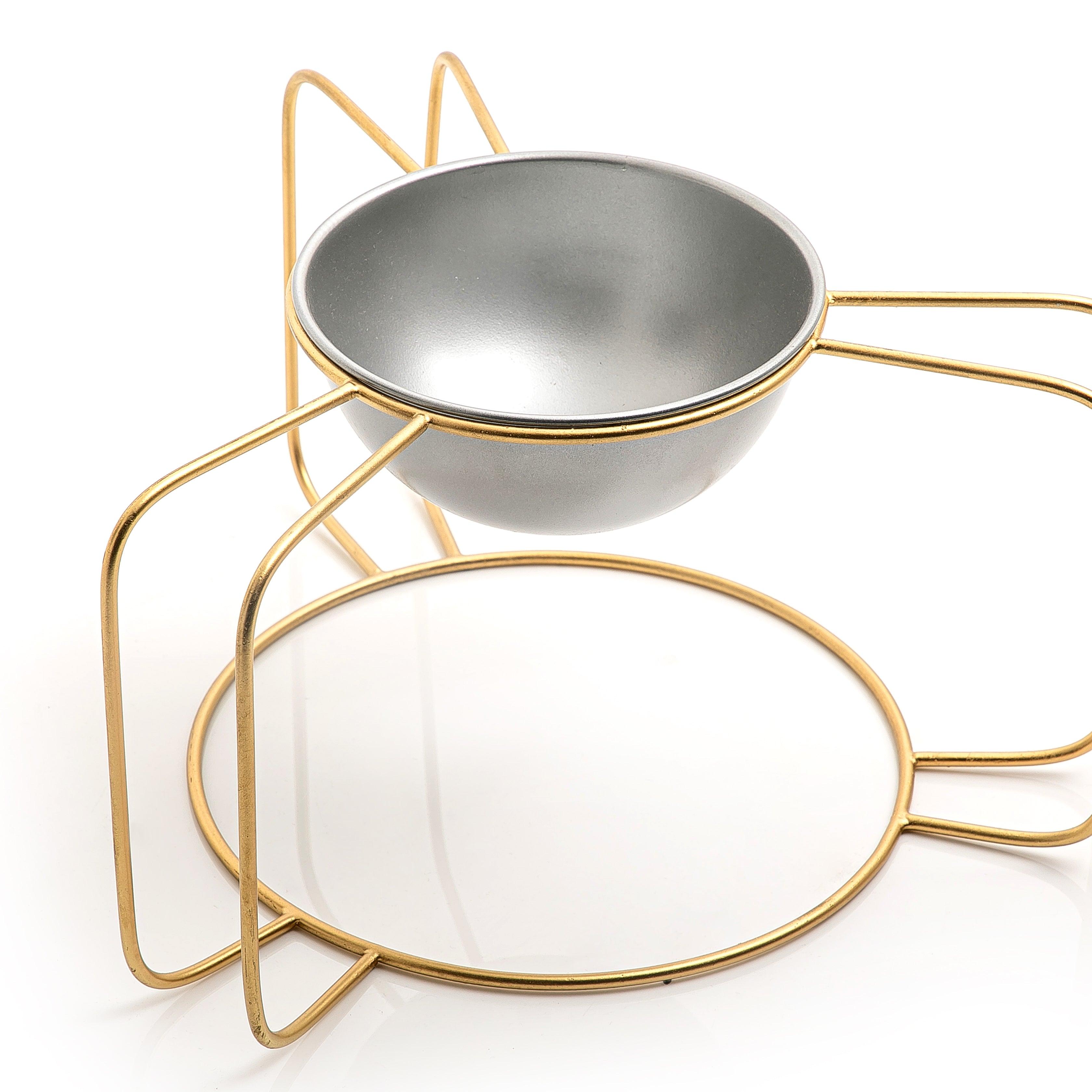 Metal stand with bowel - CASCADES