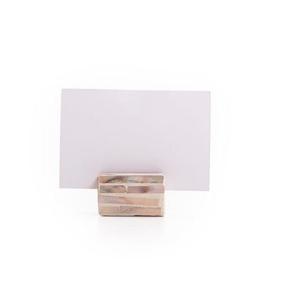 Mother of pearl card holder - CASCADES