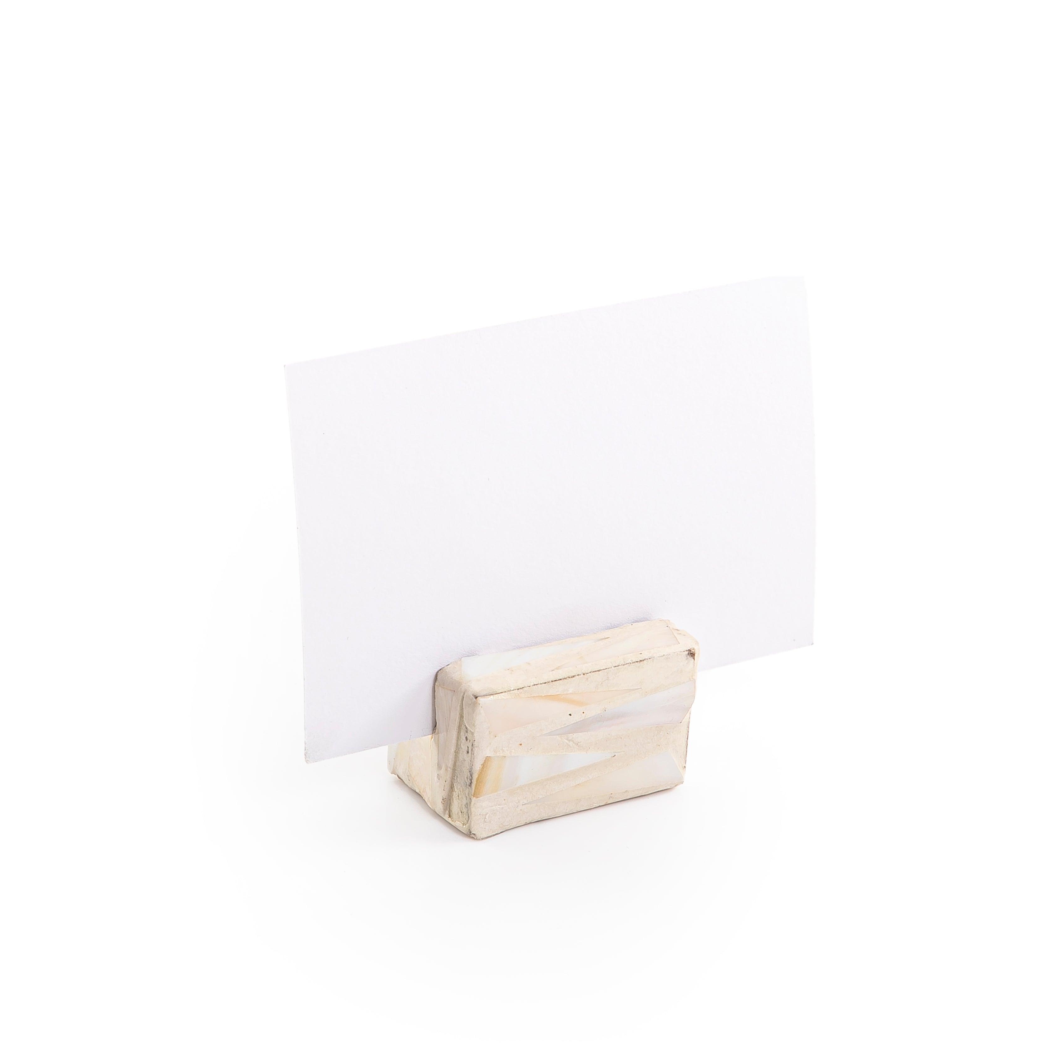 Mother of pearl card holder - CASCADES