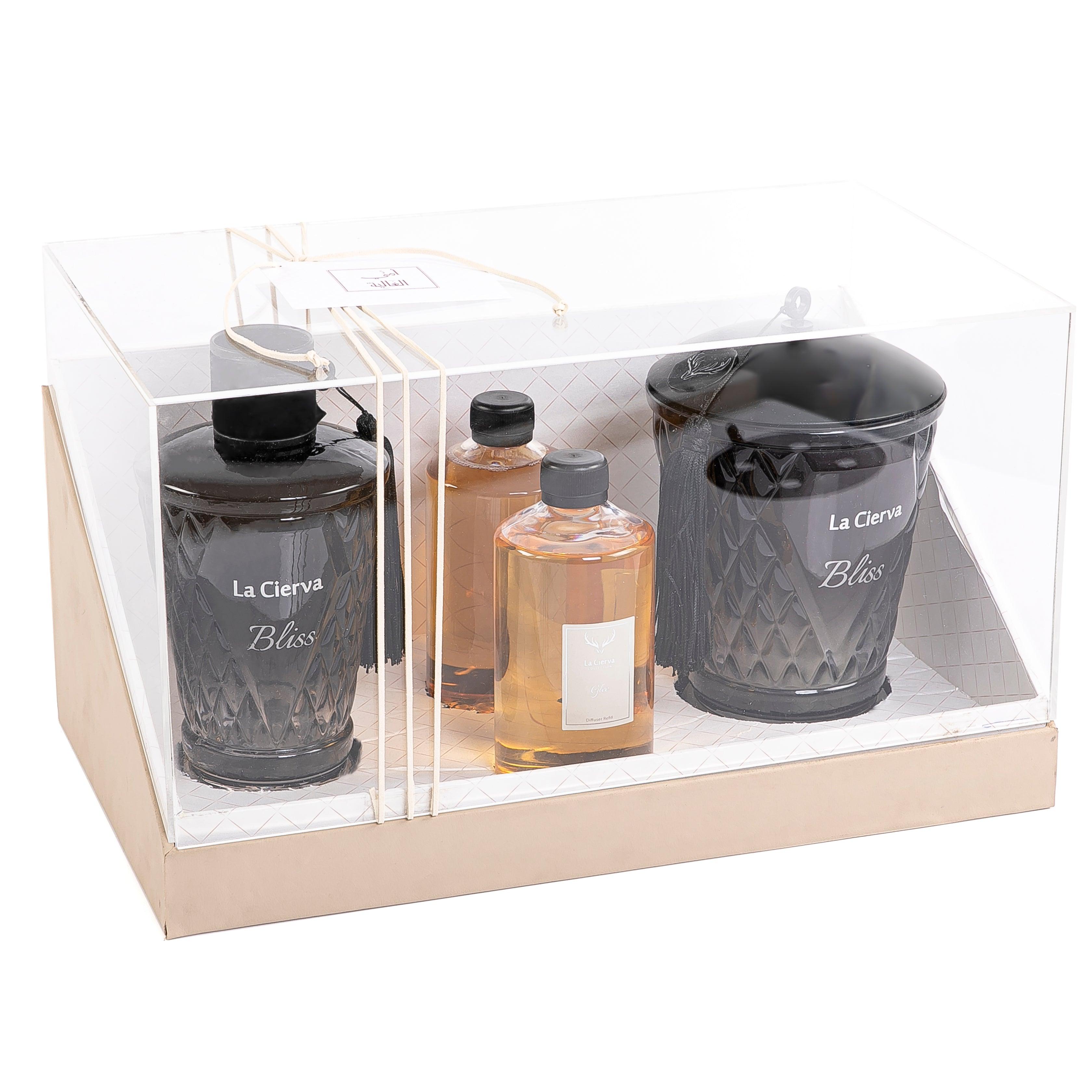 طقم لا سيرفا -Bliss  مع غطاء أكريليك