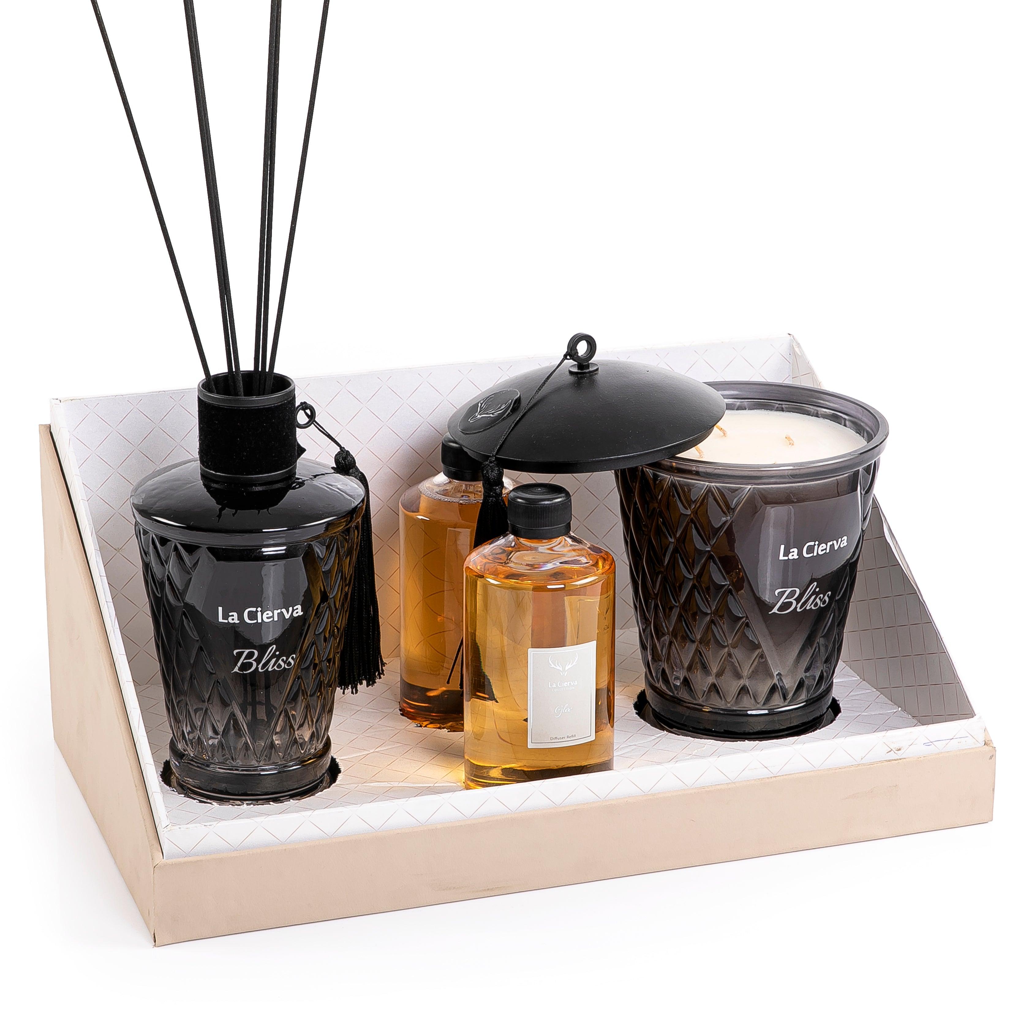 طقم لا سيرفا -Bliss  مع غطاء أكريليك