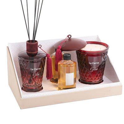 مجموعة لا سيرفا - Glee بغطاء من الاكريليك 