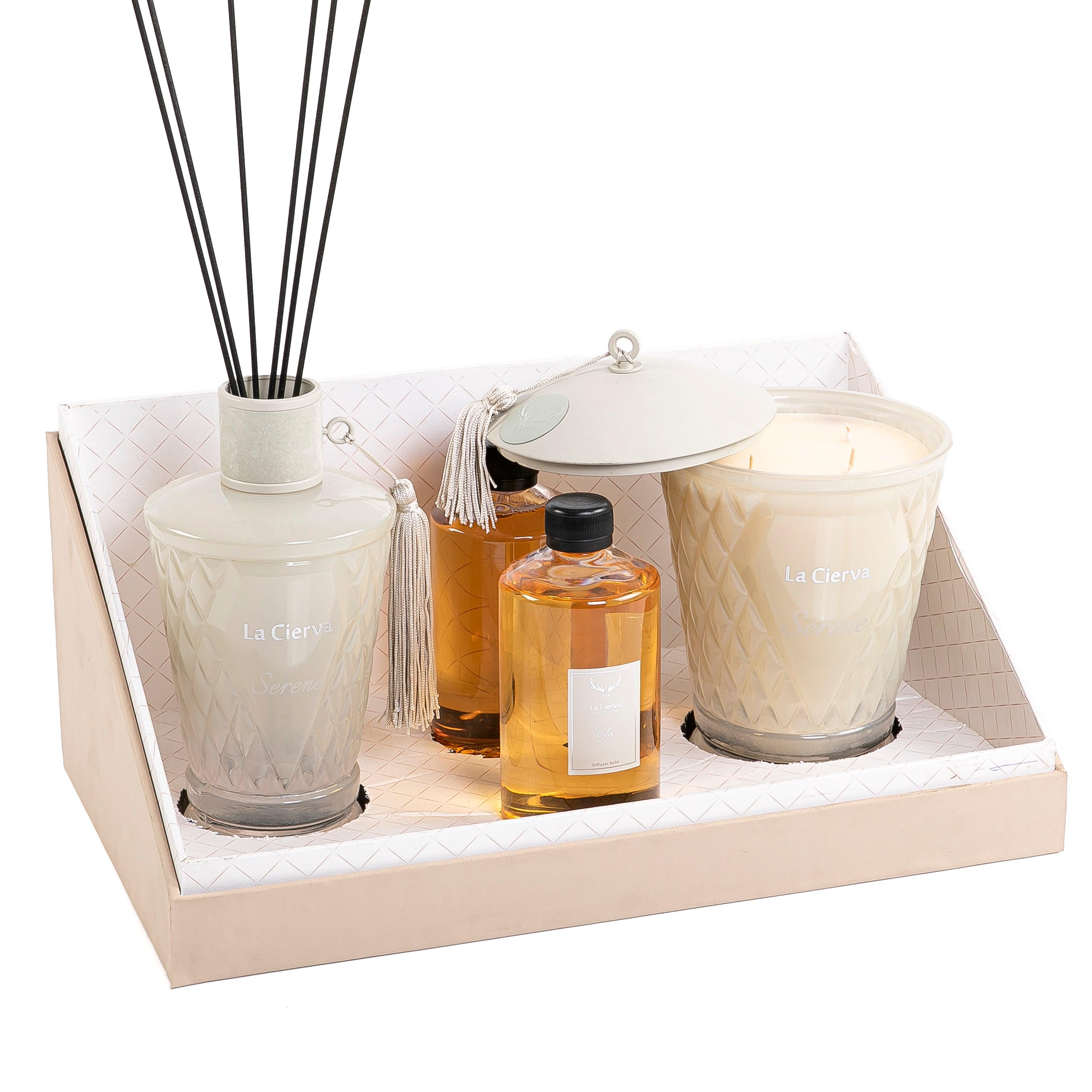 طقم لا سيرفا - سيرين مع غطاء أكريليك